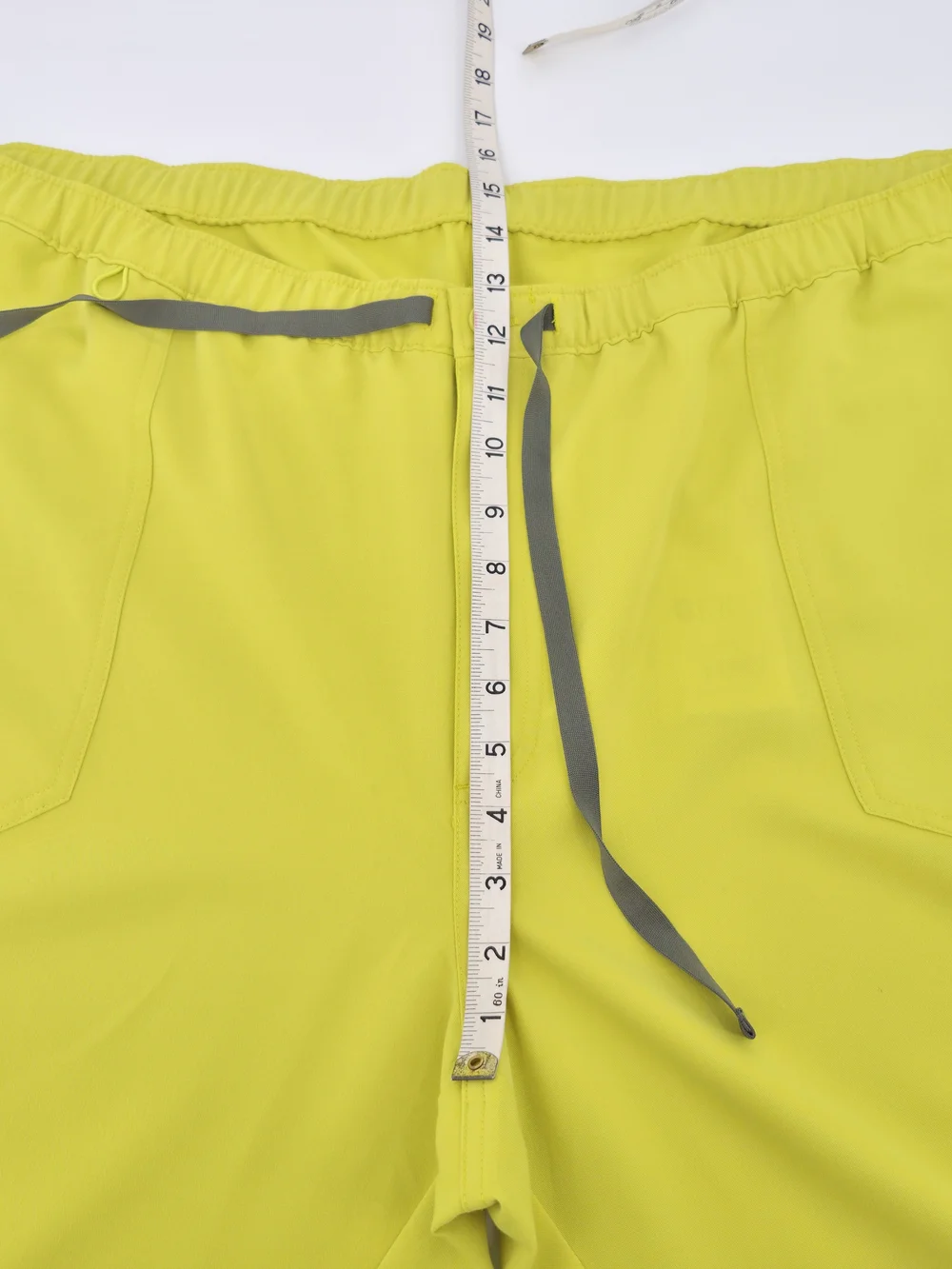Figs Cairo Cargo Scrub Pants Neon Gray Drawstring 5XLT Straight Leg